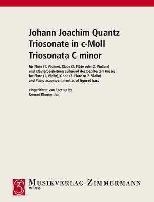 Trio Sonata C Minor in C minor - Score and Parts