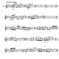 Sonata in tre tempi - Oboe