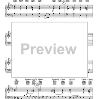 Rondeau - from Orchestral Suite #2 in B Minor - Keyboard or Guitar