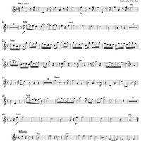 Concerto in F Major    - from "L'Estro Armonico" - Op. 3/7  (RV567) - Violin 2