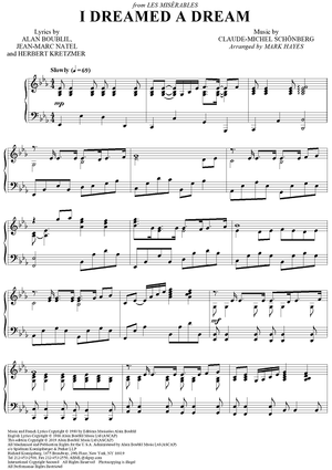 I Dreamed A Dream - from Les Miserables