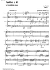 Fanfara a 4 for World Music Days - Score