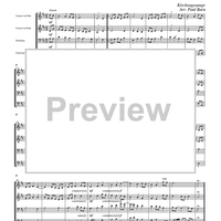 All Creatures of Our God and King - Score