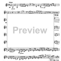 Song and Dance - Clarinet in B-flat