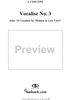 15 Vocalises for Medium or Low Voice, Op. 12: No. 3