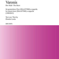 Varonis - Choral Score