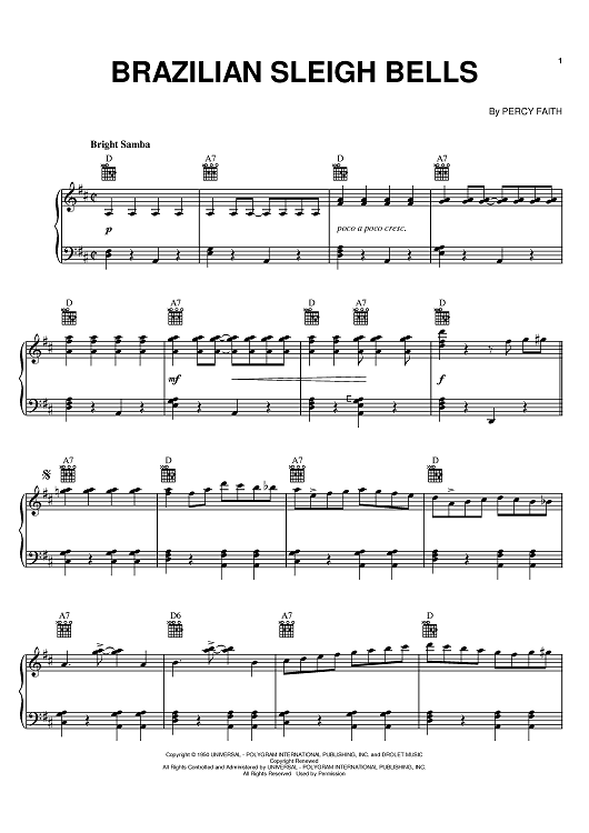 Brazilian Sleigh Bells