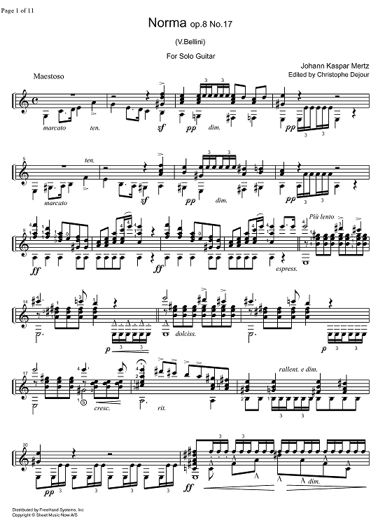 Norma Op. 8 No.17