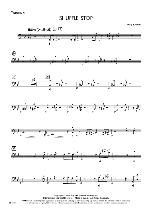 Shuffle Stop - Opt. Trombone 4
