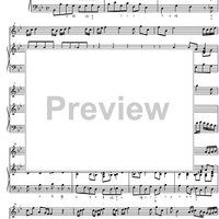 Partita No. 1 - Score