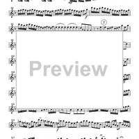 Allegro - from Brandenburg Concerto #2 in F Major - Part 1 Flute, Oboe or Violin