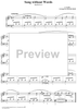 Song without Words, Op. 59, No. 4