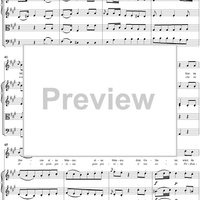 La Finta Giardiniera, Act 2, No. 16 "Es ertönt und spricht ganz leise" (Aria) - Full Score