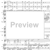 La Finta Giardiniera, Act 3, No. 27 "Du mich fliehen?" (Recitative/Duet) - Full Score