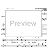 Tambourliedchen Op.69 No. 5