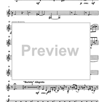 Clarinet quartet - Bass Clarinet