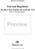 Chorale Preludes, Part II, Tod und Begräbnis, 30. Herr Jesu Christ, ich weiß gar wohl