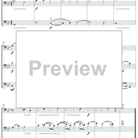 Trios and Quartets for Double Basses, Volume III