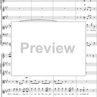 Soprano aria from Cantata no. 132  ("Bereitet die Wege, bereitet die Bahn") - Full Score