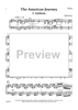 The American Journey - for Piano and String Orchestra - Piano