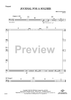 Journal For A  Soldier - Timpani