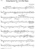 String Quartet No. 1 in E-flat Major, Op. 12 - Cello