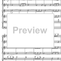 Divertimento No.14 Bb Major KV270 - Score