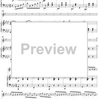 Du, du liegst mir in Herzen - Piano