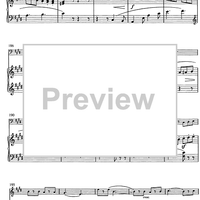 Fantaisie de concert - Score