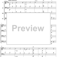 Trios and Quartets for Double Basses, Volume II