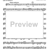 Ode to Joy - Clarinet 3 in B-flat (op. Alto Cl.)