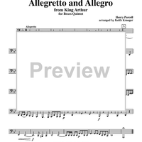 Allegretto and Allegro - Tuba