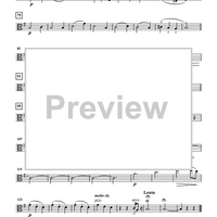 Le Tombeau de Couperin for Oboe and String Quartet - Viola