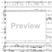 La Finta Giardiniera, Act 3, No. 27 "Du mich fliehen?" (Recitative/Duet) - Full Score