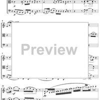 String Trio No. 4 in C Minor  Op. 9, No. 3 - Score