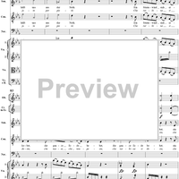 La Finta Giardiniera, Act 3, No. 24 "Seht dort wie Mond und Sonne" (Aria) - Full Score