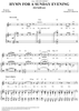 Hymn for a Sunday Evening (Ed Sullivan)