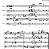 Minuet C Major D2d - Score