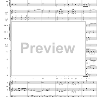 Mass No. 18 in C Minor, No. 9: Cum sancto spiritu - Full Score