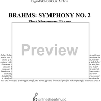 Brahms: Symphony No. 2 - First MovementTheme