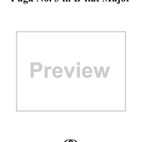 6 Grand Fugues: Fugue No. 3 in B-flat Major