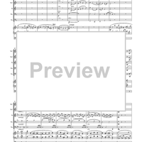 Concerto No. 1 for Organ and Brass Quintet - Score