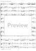 Soprano aria from Cantata no. 32  ("Liebster Jesu, mein Verlangen") - Full Score