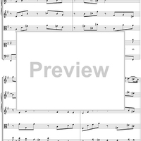 Soprano aria from Cantata no. 32  ("Liebster Jesu, mein Verlangen") - Full Score