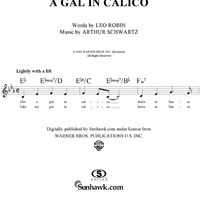 A Gal in Calico