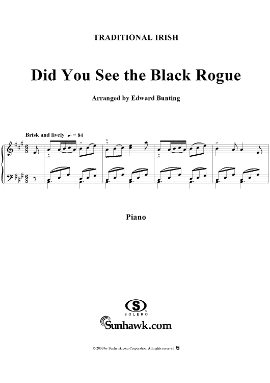 Did You See the Black Rogue