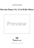 Slavonic Dance No. 13 in B-flat Minor, Op. 72, No. 5