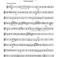 2 Victoria Motets - Horn