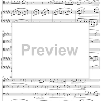 Piano Quartet No. 3 in C Minor, Movement 3 - Piano Score