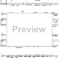 Flute Sonata No. 6 - Piano Score